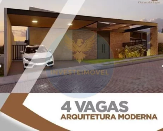 Imagem Casa térrea contemporânea com piscina na Granja Viana