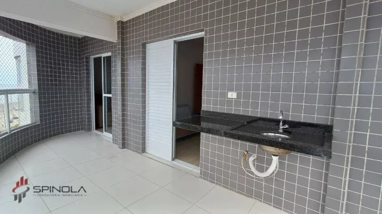 Imagem Apartamento com 2 dormitórios à venda, 91 m² por R$ 800.000,00 - Vila Caiçara - Praia Grande/SP