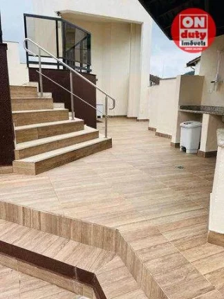 Imagem Apartamento com 3 quartos à venda, 90 m² por R$ 455.000 - Loteamento João Batista Julião - Guarujá/SP