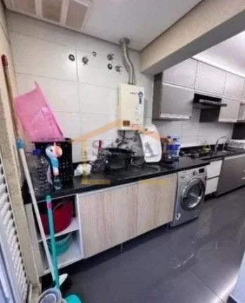 Imagem Apartamento 3 dormitórios, sendo 1 suíte, sala 2 ambientes, sacada, cozinha planejada, área de se...
