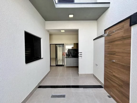 Imagem Casa moderna com 3 dormitórios à venda, 105 m² por R$ 960.000 - Condomínio Jardins do Império - Indaiatuba/SP