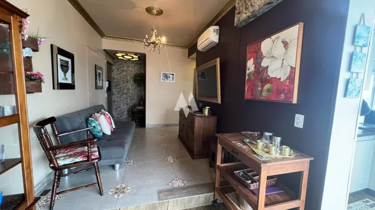 Imagem Apartamento 2 dormitórios mobiliado com vista para o mar na Pompéia – Santos/SP