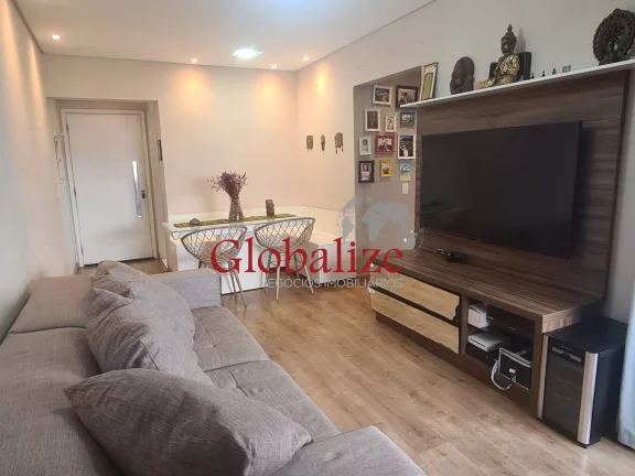 Imagem Apartamento de 2 dormitórios com sacada na Vila Mathias em Santos por $ 450.000,00 mil