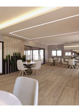Imagem Obras aceleradas - Apartamento de 2 dormitórios sendo 1 suíte em Santos