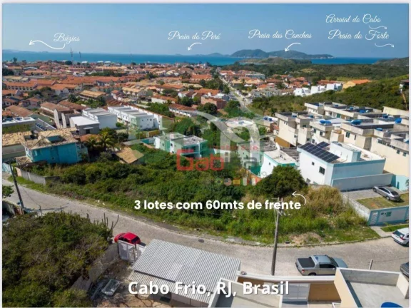 Imagem Terreno à venda, 1836 m² por R$ 2.000.000,00 - Peró - Cabo Frio/RJ
