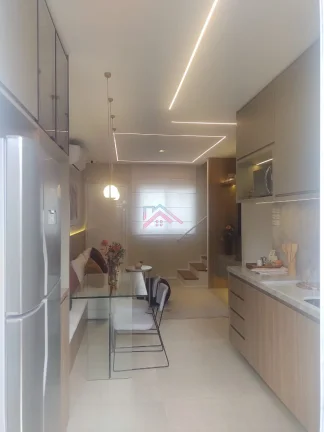 Imagem Casas à venda condomínio fechado Villagio Eucaliptos - Área útil 58 m2 com 2 dormitórios sendo 1 suí