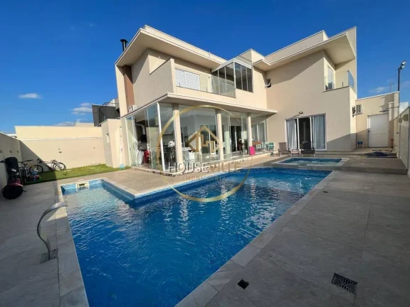 Imagem Casa Sobrado, 4 Dormitórios (2 suítes) Condomínio Monaco Urbanova - Sjc. 