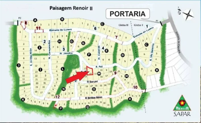 Imagem Cond. Paisagem Renoir II - Térrea, rústica e única! 3d/1ste + ste hóspedes!