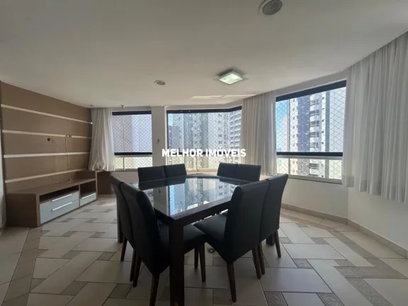 Imagem Locação anual quadra mar mobiliado com 3 dormitórios sendo 1 suíte localizado em Balneário Camboriú.