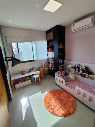 Imagem Apartamento de Luxo à Venda em Patamares: 4 Quartos, 4 Suítes, 3 Salas, 5 Banheiros, 3 Vagas, 196m² - Salvador-BA