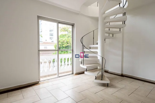 Imagem Apartamento duplex com 5 dormitórios, elevador, garagem box privativa, predio de 4 andares, à venda - Embaré - Santos/SP