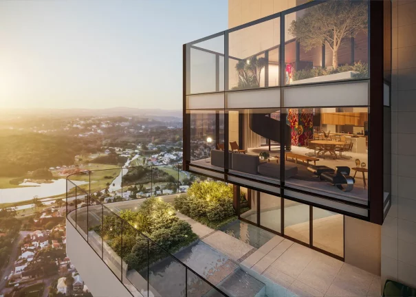 Imagem Apartamento à venda, 281.48 m² por - R$ 8.387.640,00 - Champagnat - Curitiba/PR