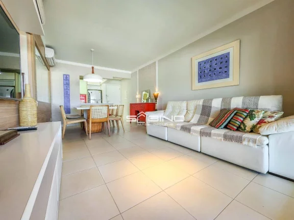 Imagem Apartamento Pé na Areia à Venda com 3 dormitórios sendo 2 suítes 128m² - Riviera de São Lourenço - Bertioga SP Localizado no Módulo 8.