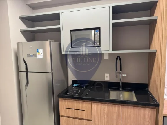 Imagem Studio de Luxo para Locação em São Paulo - 1 Quarto, 1 Sala, 1 Banheiro, 24,00 m² no Cerqueira César