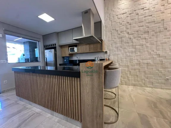 Imagem Casa com 3 dormitórios à venda, 135 m² por R$ 1.190.000,00 - Lundceia - Lagoa Santa/MG