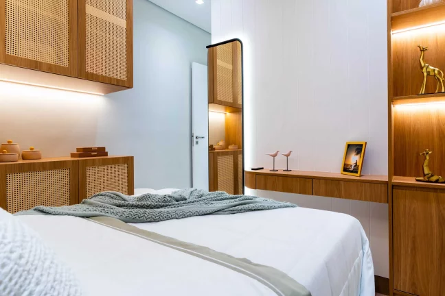 Imagem Apartamento na planta, pé na areia, com 2 dormitórios sendo 1 suíte e 1 vaga na praia de Tabuleiro BV