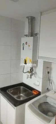 Imagem O apartamento no Condomínio SKY Patriani, em Santo André, tem 83m² e conta com 2 suítes, 2 vagas...
