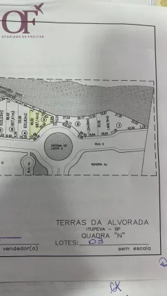Imagem Terreno de 800m² venda Residencial Terras da Alvorada