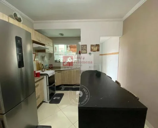Imagem Sobrado para Venda em Santo André, Vila Lucinda, 2 dormitórios, 2 suítes, 3 banheiros, 2 vagas