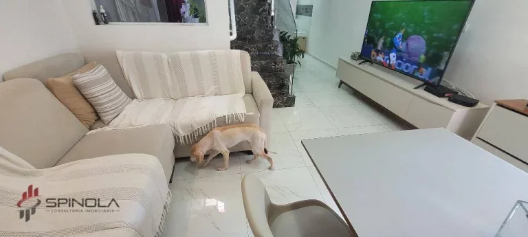 Imagem Sobrado com 2 dormitórios à venda, 73 m² por R$ 410.000,00 - Vila Caiçara - Praia Grande/SP