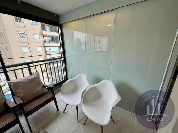 Imagem Apartamento mobiliado com 2 dormitórios para alugar, 73m² - Alphaville/SP