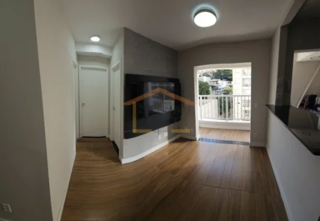 Imagem Apartamento moderno e arejado, de frente para a piscina e com sol o dia todo, com 42,77 m², 2 dormi...