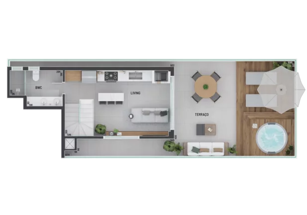 Imagem Saint Maartan - Breve Lançamento - Apartamento à venda no bairro Portão - Curitiba/PR
