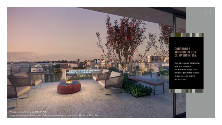 Imagem APARTAMENTO com 1 dormitório à venda com 47.64m² por R$ 480.978,00 no bairro Centro Cívico - CURITIBA / PR