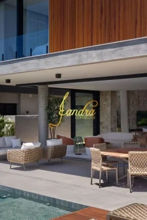 Imagem Sobrado no Sense, mobiliado e decorado com piscina de 28m2