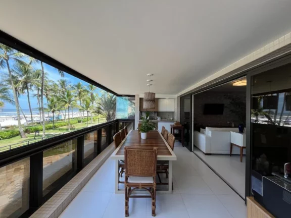 Imagem Apartamento à Venda em Riviera de São Lourenço - Módulo 3 Módulo 03: 3 Quartos, 2 Suítes, 3 Salas, 2 Vagas, 168m² de Luxo à Beira-Mar!