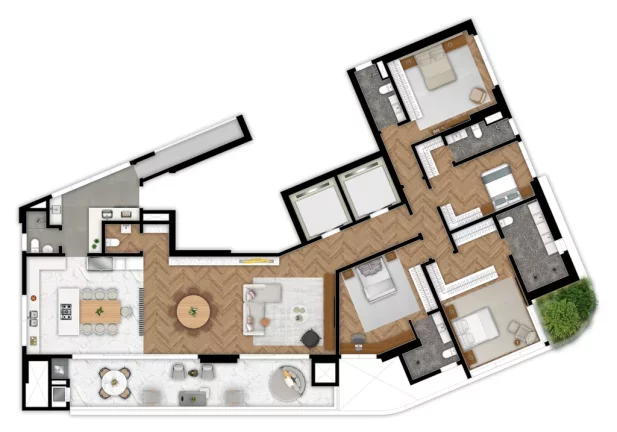 Imagem OÁS Barigui - Apartamento à venda no bairro Bigorrilho - Curitiba/PR