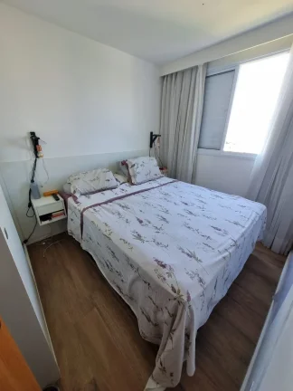 Imagem Apartamento 43M², 2Q, 1 Banheiro, 1 Vaga, Churrasqueira, Salão de Festas, Espaço Gourmet, Brinquedoteca, Playground, Fechadura Eletrônica.
