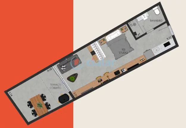 Imagem Studio à venda 1 Quarto 1 Vaga 52.47M Glória Rio de Janeiro - RJ | Gloria delart Coliving Imagem Studio à venda 1 Quarto 1 Vaga 52.47M Glória Rio de Janeiro - RJ | Gloria delart Coliving