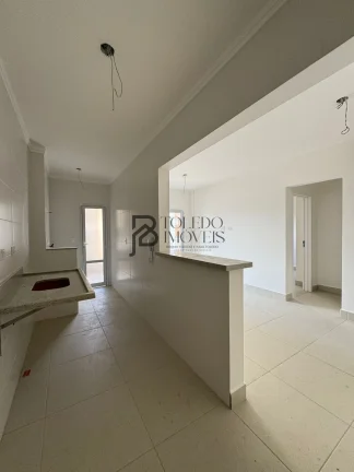 Imagem Apartamento Vista mar de 1 Dormitório com suíte no bairro Jardim Real - Praia Grande