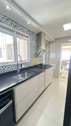 Imagem Apto venda 3 dorm vista livre mobiliado, 123m Cond Domo Life Centro SBC SP