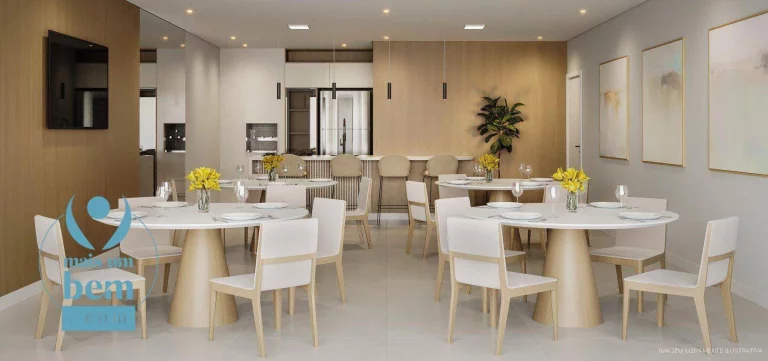 Imagem Apartamento com 3 quartos sendo uma suíte à venda por R$ 500.487,12 - Hauer - Curitiba/PR