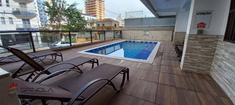 Imagem Cobertura com 3 dormitórios à venda, 184 m² por R$ 1.250.000,00 - Vila Tupi - Praia Grande/SP