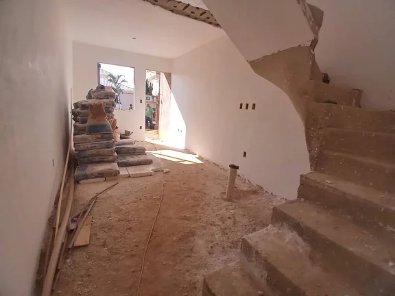 Imagem casa geminada com 2 suítes 1 lavabo 2 vagas varanda