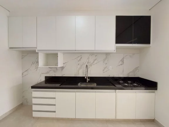 Imagem CASA MODERNA - ACABAMENTOS DE ÓTIMA QUALIDADE - CONDOMÍNIO PARQUE OLÍVIO FRANCESCHINI - HORTOLÂNDIA