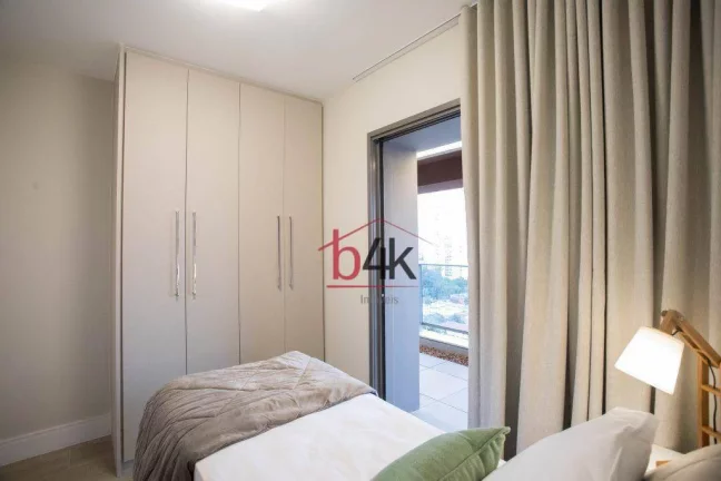Imagem Apartamento mobiliado para alugar no Habitarte Brooklin 2, Rua Nova York nº 245.