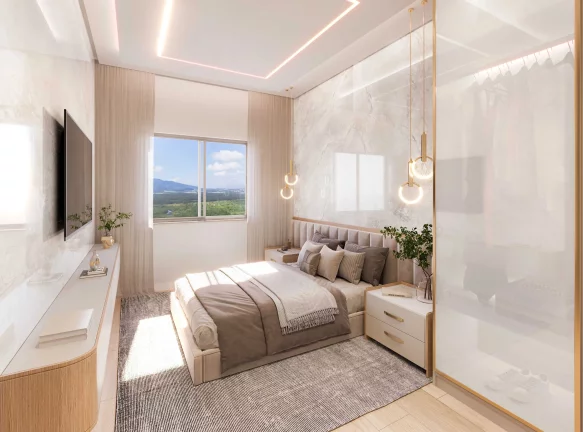 Imagem Apartamento na planta com 4 dormitórios sendo 2 suítes e 2 vagas de garagem - Itapema/SC