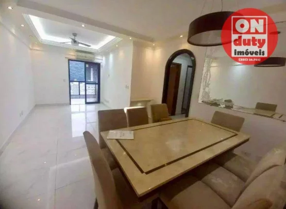 Imagem Apartamento com 3 dormitórios à venda, 97 m² por R$ 750.000,00 - Itararé - São Vicente/SP