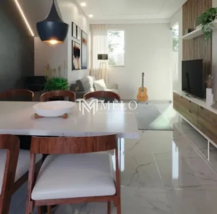 Imagem 2 qts., varanda,1 vaga, 50m² Pau Amarelo...