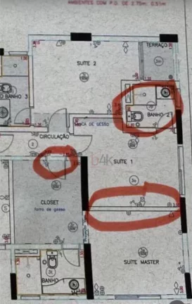 Imagem Apartamento venda e aluguel no Paulistânia Bosque Residencial com 178m²