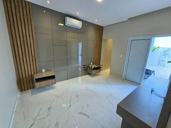 Imagem Casa moderna com 3 dormitórios à venda, 156 m² por R$ 1.800.000 - Condomínio Próximo ao Parque Ecológico - Indaiatuba/SP