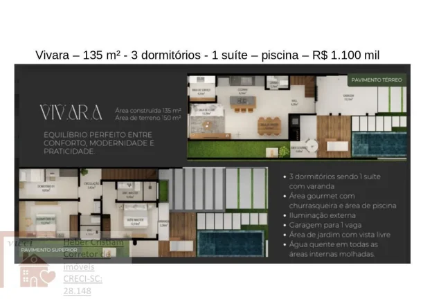 Imagem Casa moderna|Loteamento Planejado