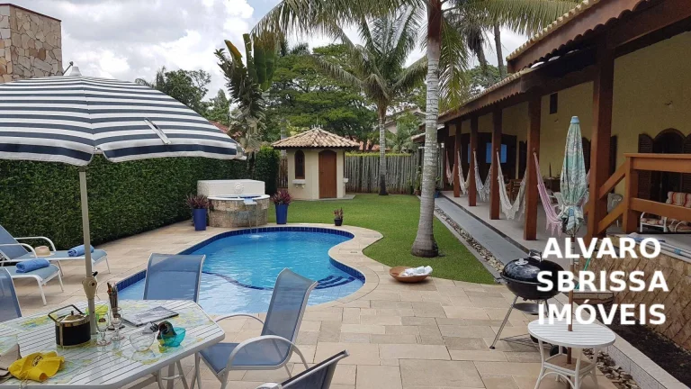 Imagem Linda casa de campo térrea em condomínio fechado em Itu, a apenas 100 km de São Paulo, com infraestrutura completa de lazer segurança