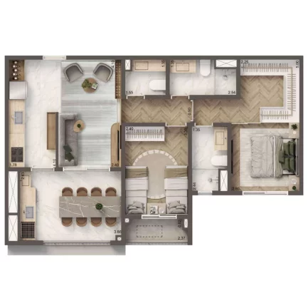 Imagem Apartamento à venda no bairro Brooklin Paulista - São Paulo/SP