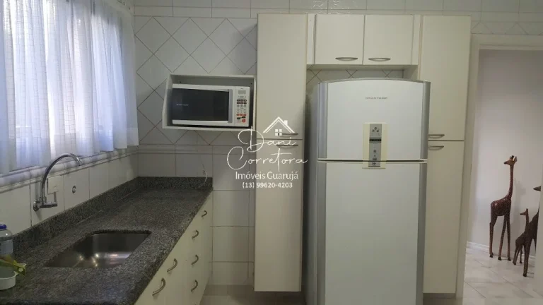 Imagem Impecável apartamento de 3 quartos com suíte e 2 vagas de garagem no Jardim Astúrias, Guarujá-SP!