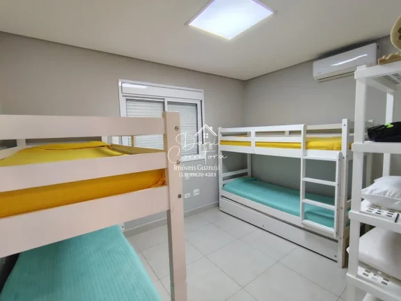 Imagem Imperdível apartamento garden frente mar no Tombo com lazer, 2 quartos, 2 suítes, 2 salas, 3 banheiros, 2 vagas, 150m²!